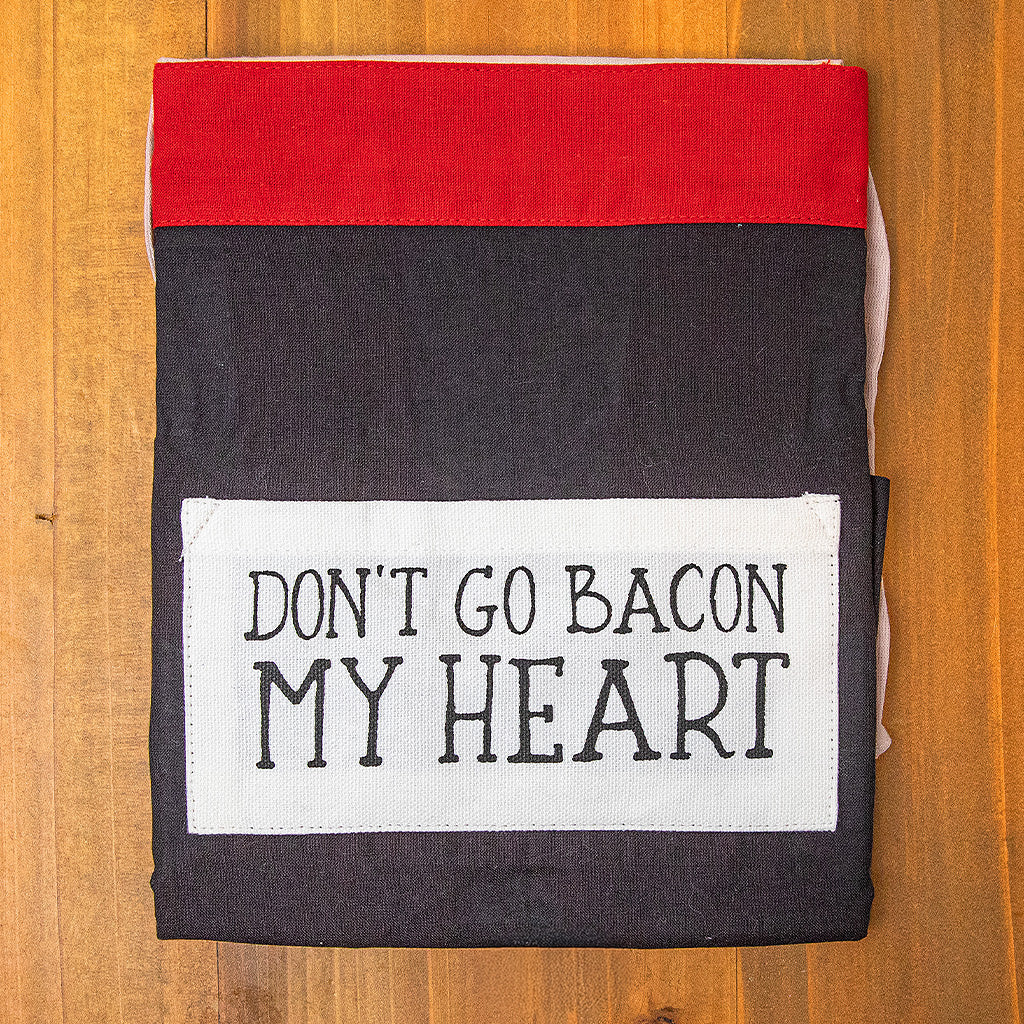Bacon My Heart Piggy Apron - Image 4