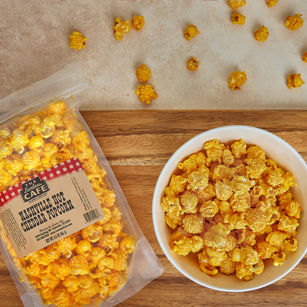 Nashville Hot Cheddar Popcorn - Image 3